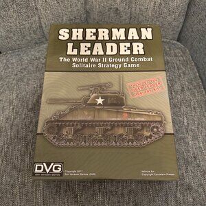 Sherman Leader (open, unpunched, cards sealed) Dan Verssen Games (DVG)